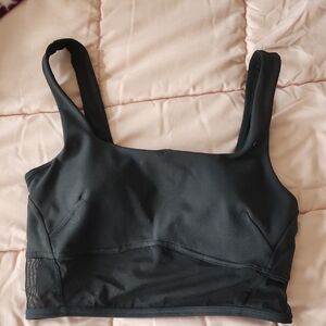 Lululemon Crop Top With Mesh